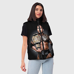 Женский жилет Dwayne Johnson, цвет: 3D-черный — фото 2