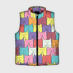 Женский жилет Котики