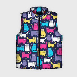 Женский жилет Котятки