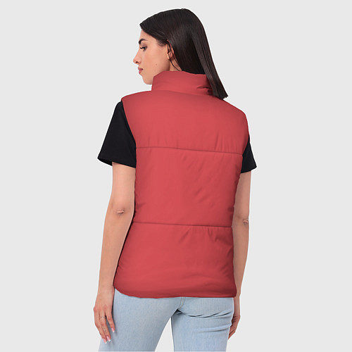 Женский жилет Death Mangle / 3D-Красный – фото 4