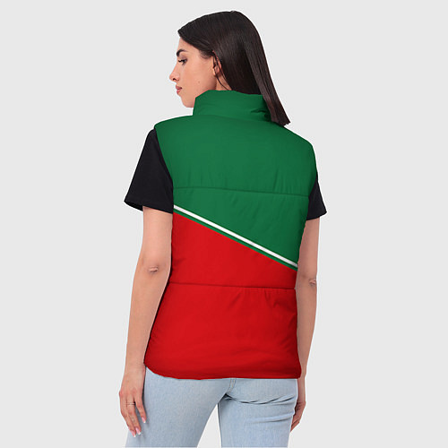 Женский жилет Мы паровозы / 3D-Красный – фото 4