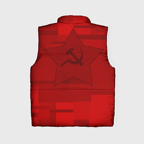 Женский жилет СССР / 3D-Светло-серый – фото 2