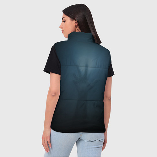 Женский жилет Рука зомби / 3D-Красный – фото 4