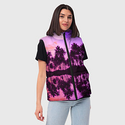 Женский жилет Hawaii dream, цвет: 3D-красный — фото 2