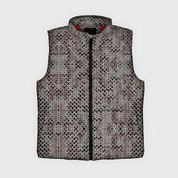 Женский жилет Кольчуга, цвет: 3D-красный