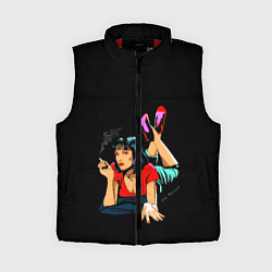 Женский жилет Pulp Fiction: Mia Wallace, цвет: 3D-красный