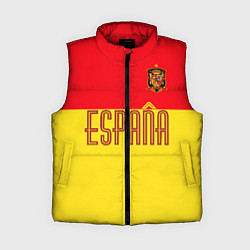 Женский жилет Сборная Испании: Евро 2016, цвет: 3D-красный