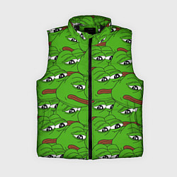 Женский жилет Sad frogs