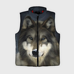 Женский жилет Зимний волк