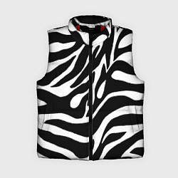 Женский жилет Зебра, цвет: 3D-красный