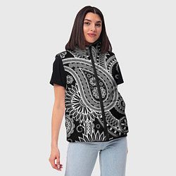 Женский жилет Paisley, цвет: 3D-красный — фото 2