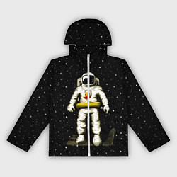 Женская ветровка Космонавт с уточкой