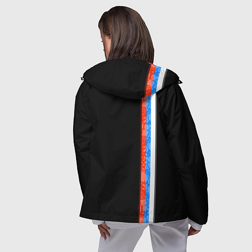 Женская ветровка Russia - Black collection 2023 / 3D-Черный – фото 4