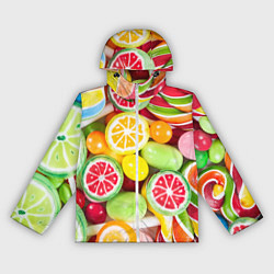 Ветровка с капюшоном женская Candy Summer, цвет: 3D-белый