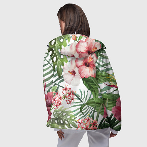 Женская ветровка Таинственный остров / 3D-Белый – фото 4