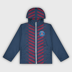 Ветровка с капюшоном женская FC PSG: Creative, цвет: 3D-белый