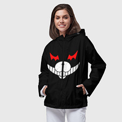 Ветровка с капюшоном женская Monokuma Black, цвет: 3D-черный — фото 2