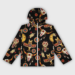 Женская ветровка Индейские культовые символы