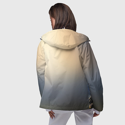 Женская ветровка Knight Link / 3D-Белый – фото 4