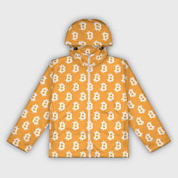 Ветровка с капюшоном женская BTC Pattern, цвет: 3D-белый