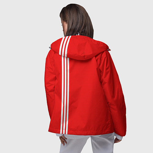 Женская ветровка Cборная СССР / 3D-Белый – фото 4