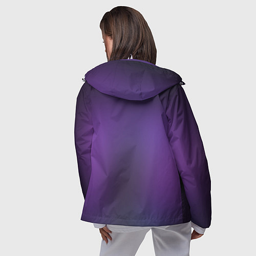 Женская ветровка Violet Raven / 3D-Белый – фото 4