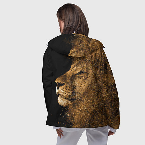 Женская ветровка Песчаный лев / 3D-Белый – фото 4