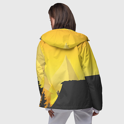 Женская ветровка PUBG: Sunrise / 3D-Черный – фото 4