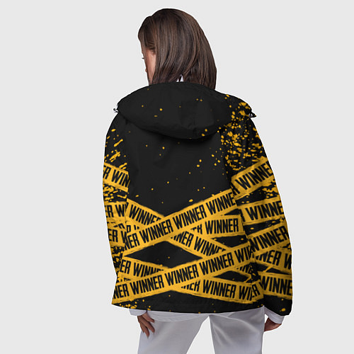 Женская ветровка PUBG: Only Winner / 3D-Белый – фото 4