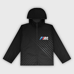 Ветровка с капюшоном женская BMW, цвет: 3D-черный