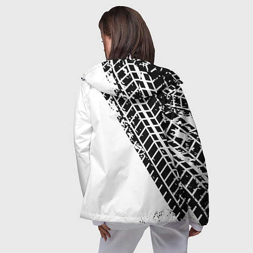Женская ветровка BMW / 3D-Белый – фото 4