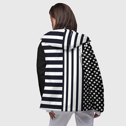 Женская ветровка The Prodigy style / 3D-Белый – фото 4