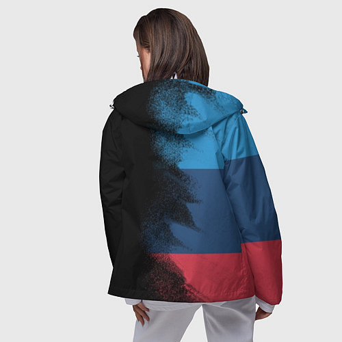 Женская ветровка BMW / 3D-Белый – фото 4