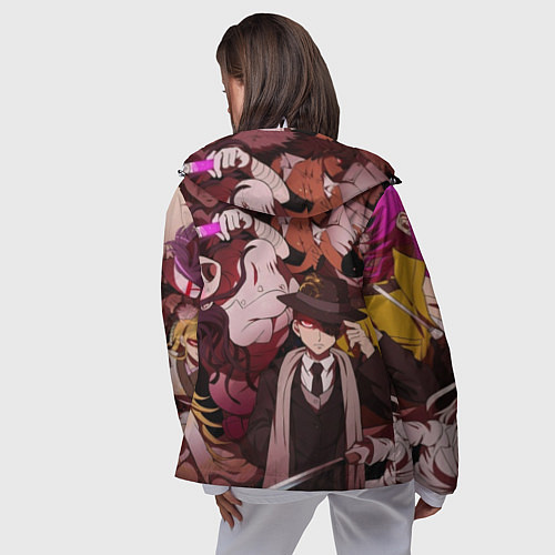 Женская ветровка DANGANRONPA / 3D-Белый – фото 4