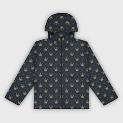 Женская ветровка Короны - паттерн