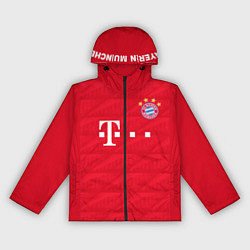 Ветровка с капюшоном женская FC Bayern: Home 19-20, цвет: 3D-черный