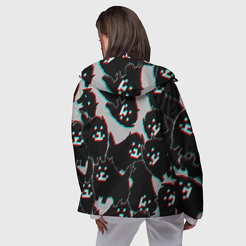 Женская ветровка Undertale / 3D-Белый – фото 4