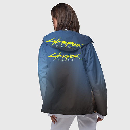 Женская ветровка Киану Ривз / 3D-Белый – фото 4