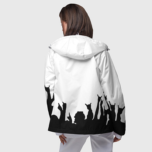 Женская ветровка LINKIN PARK / 3D-Белый – фото 4