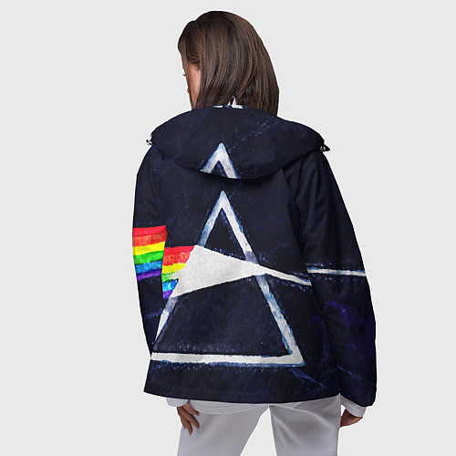 Женская ветровка PINK FLOYD / 3D-Белый – фото 4