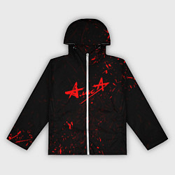 Ветровка с капюшоном женская АлисА, цвет: 3D-белый