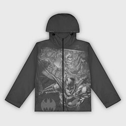 Ветровка с капюшоном женская Batman 80th anniversary, цвет: 3D-черный