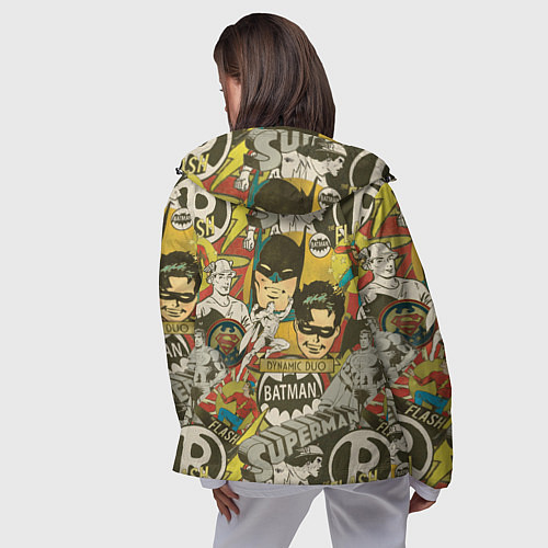 Женская ветровка DC Comics / 3D-Черный – фото 4