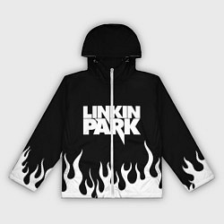 Женская ветровка Linkin Park: Black Flame