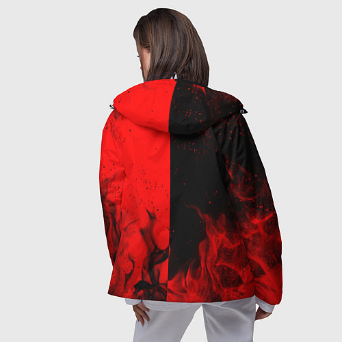 Женская ветровка АлисА / 3D-Белый – фото 4