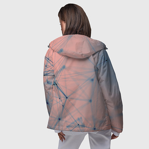 Женская ветровка Volkswagen / 3D-Черный – фото 4