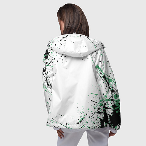 Женская ветровка KIMETSU NO YAIBA / 3D-Белый – фото 4