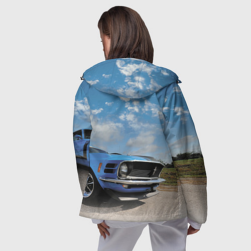 Женская ветровка Mustang / 3D-Черный – фото 4