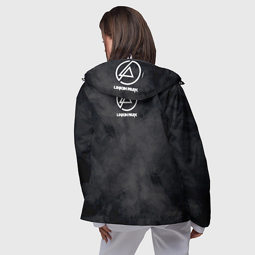 Женская ветровка LINKIN PARK / 3D-Белый – фото 4