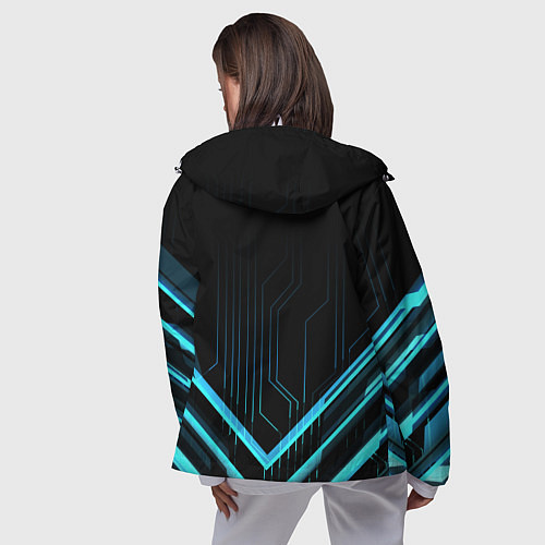 Женская ветровка Apex Legends / 3D-Белый – фото 4